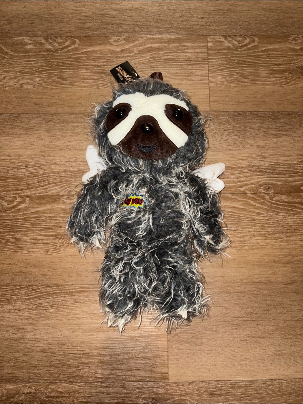 Marvel Ms. Marvel Sloth Baby Plush Mini Backpack Bioworld Wings New Disney+